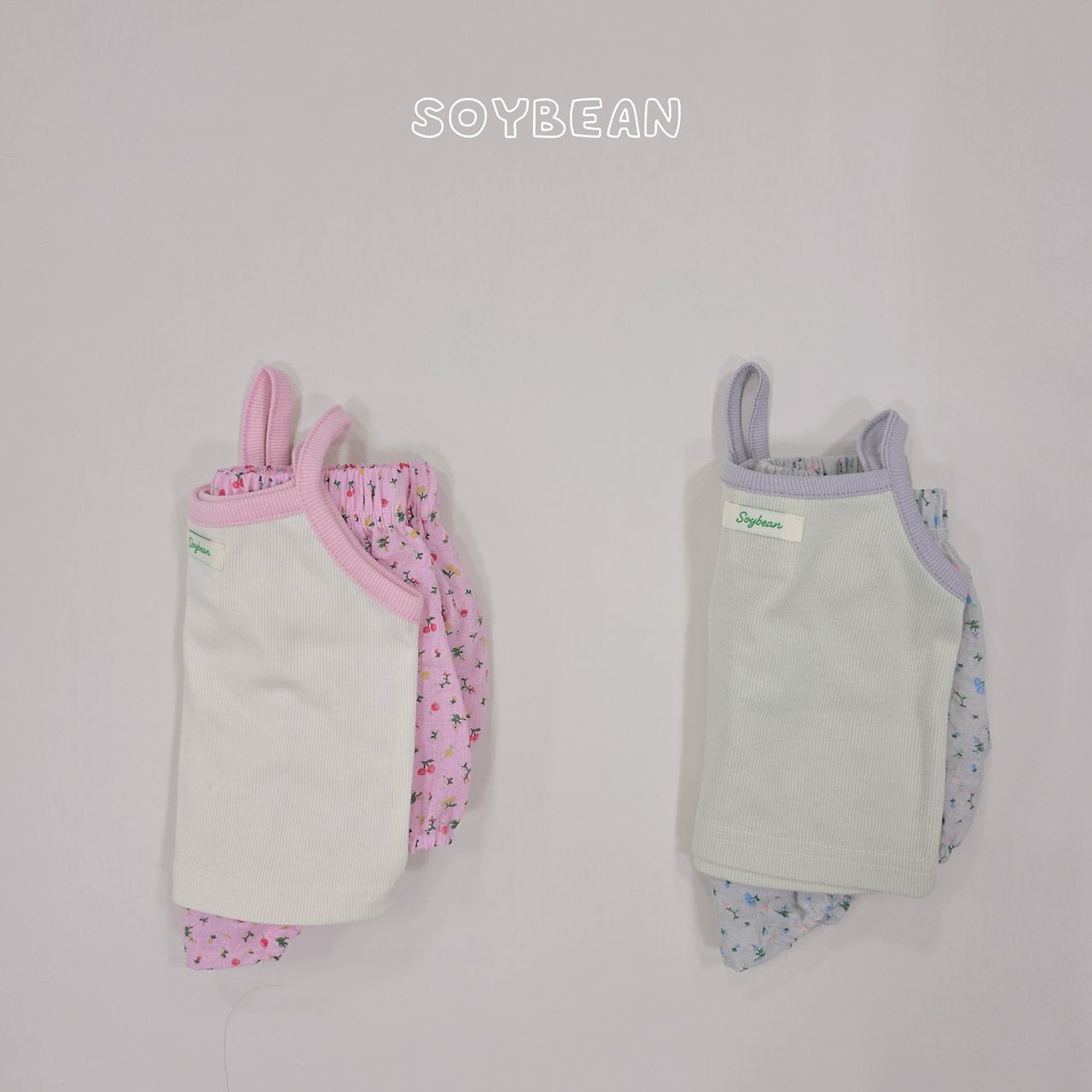 [PRE-ORDER] Pumpkin Floral Top Bottom Set
