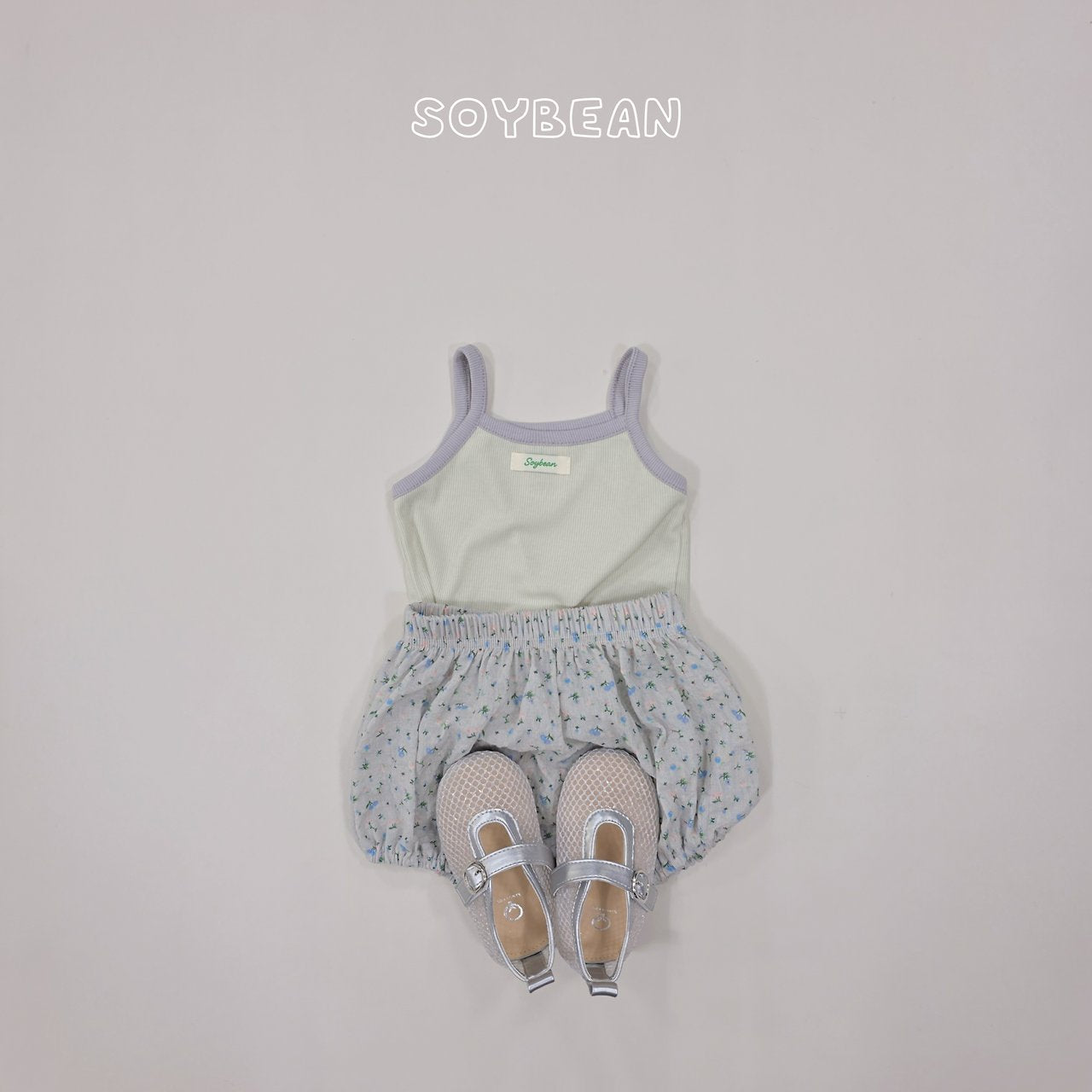 [PRE-ORDER] Pumpkin Floral Top Bottom Set