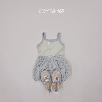 [PRE-ORDER] Pumpkin Floral Top Bottom Set