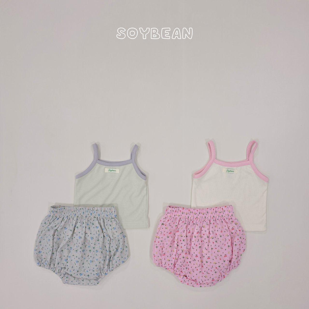 [PRE-ORDER] Pumpkin Floral Top Bottom Set