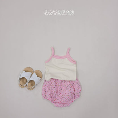 [PRE-ORDER] Pumpkin Floral Top Bottom Set