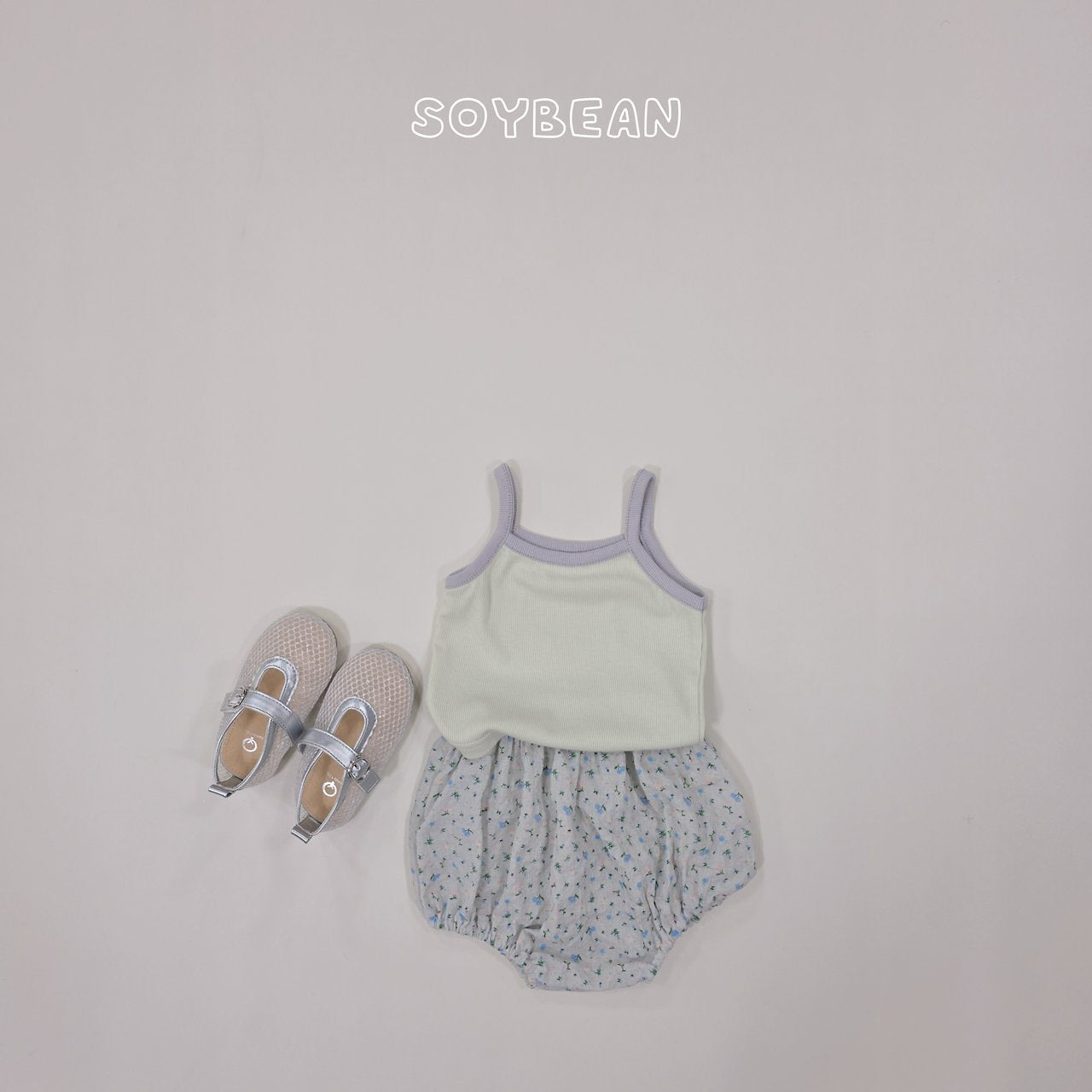 [PRE-ORDER] Pumpkin Floral Top Bottom Set
