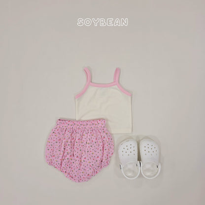 [PRE-ORDER] Pumpkin Floral Top Bottom Set