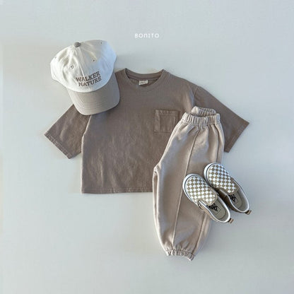 Jogger Pants [Light Beige/XL(5-6yr)]