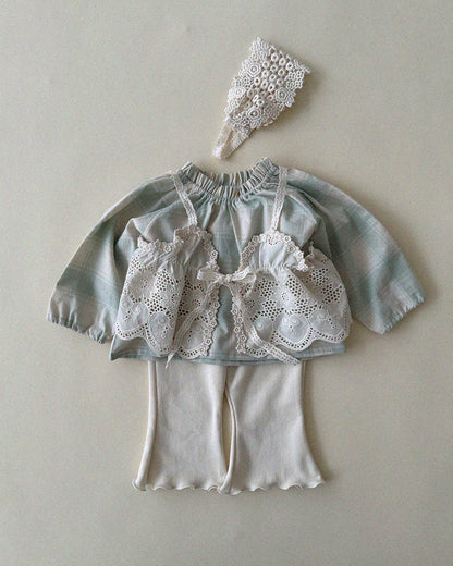 [PRE-ORDER] Le Check Blouse