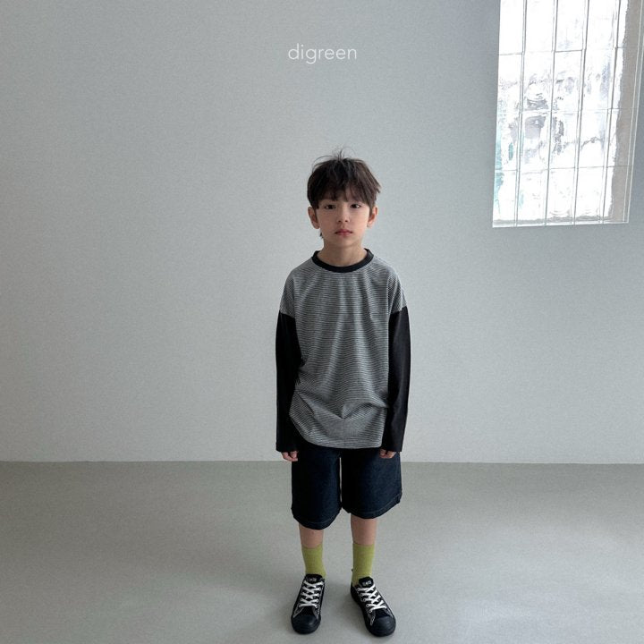 [PRE-ORDER] Color Block Stripe T-Shirts