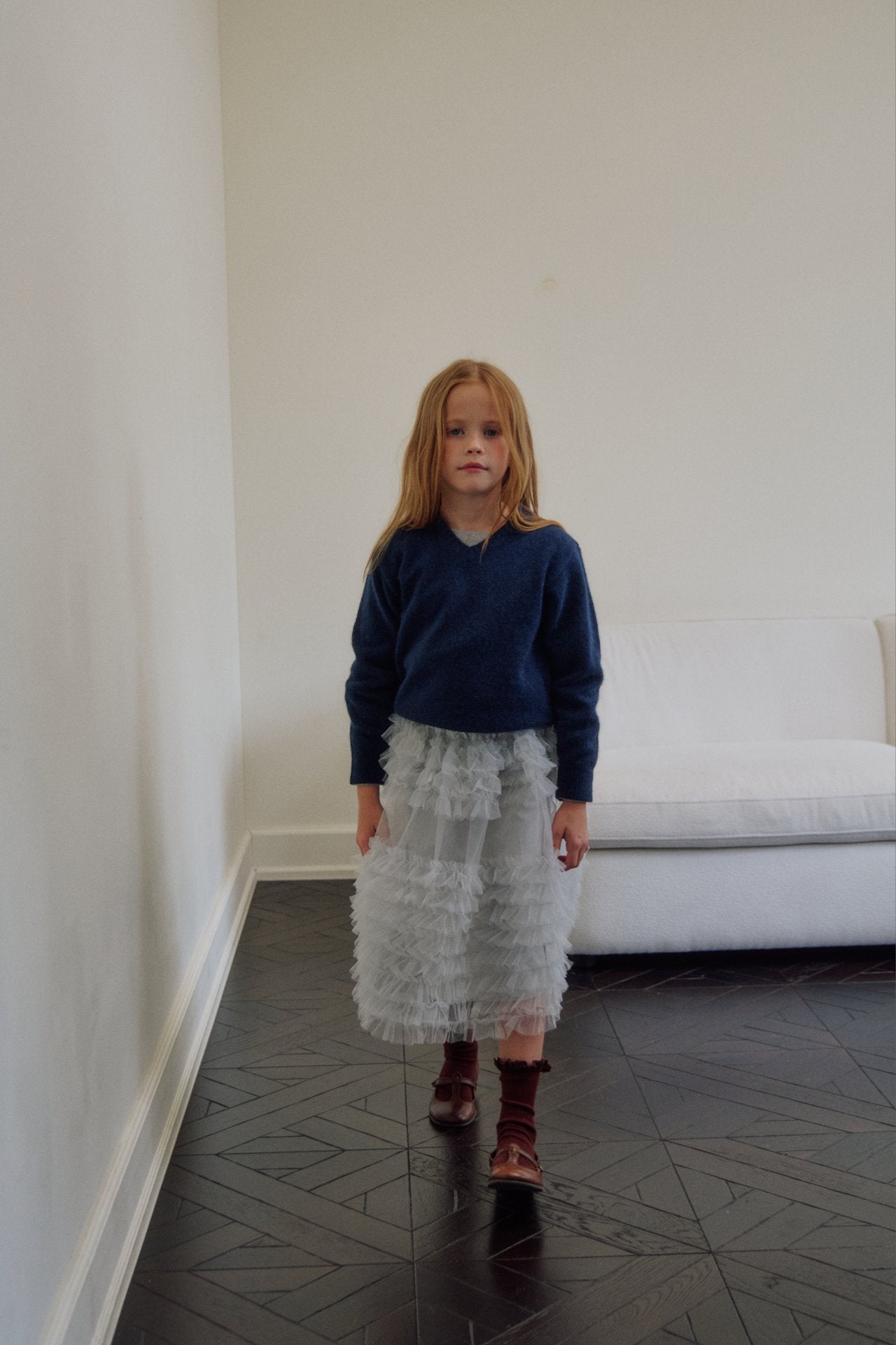 [PRE-ORDER] Petit Collar Sweater Top
