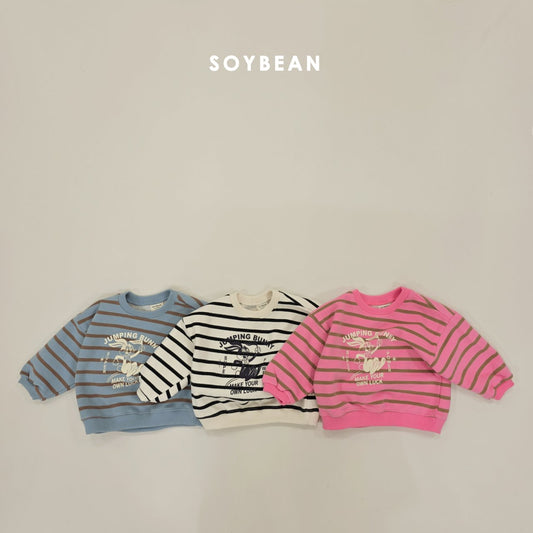 [PRE-ORDER] Jumping Bunny Stripe Sweatshirts