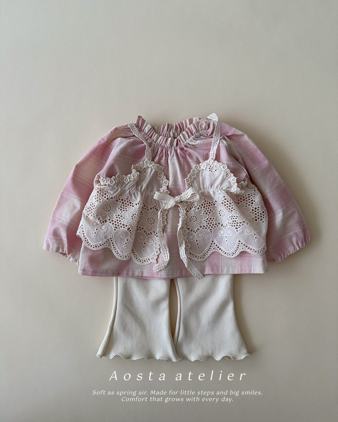 [PRE-ORDER] Le Check Blouse