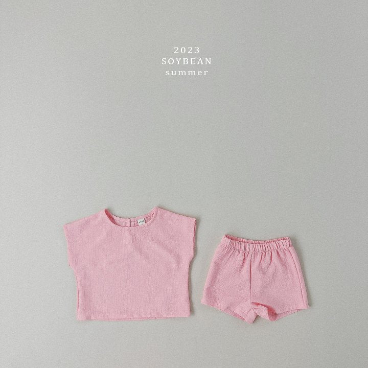 A/C Top Bottom Set [Black/M(3-4yr)]