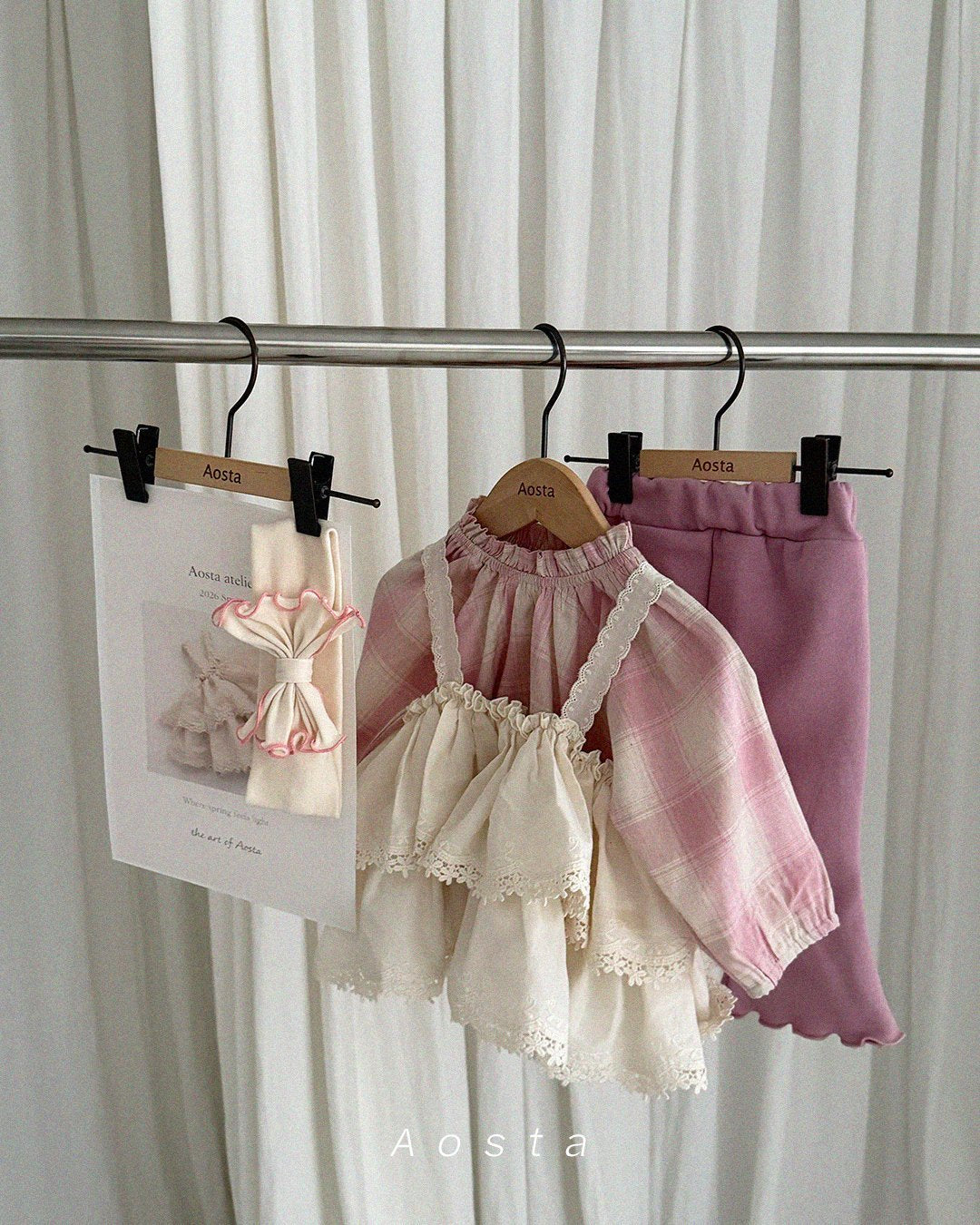 [PRE-ORDER] Le Check Blouse