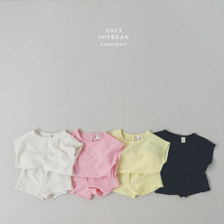 A/C Top Bottom Set [Black/M(3-4yr)]