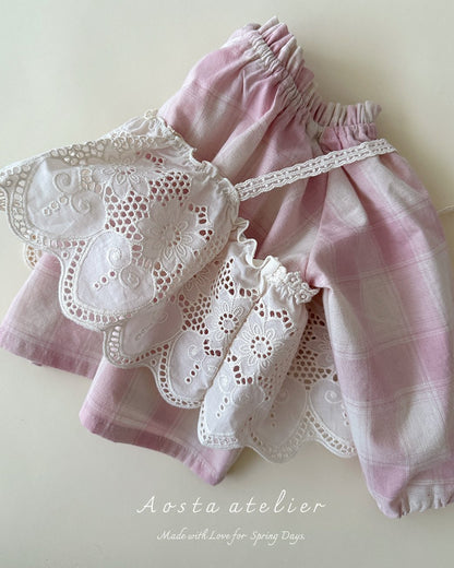 [PRE-ORDER] Le Check Blouse