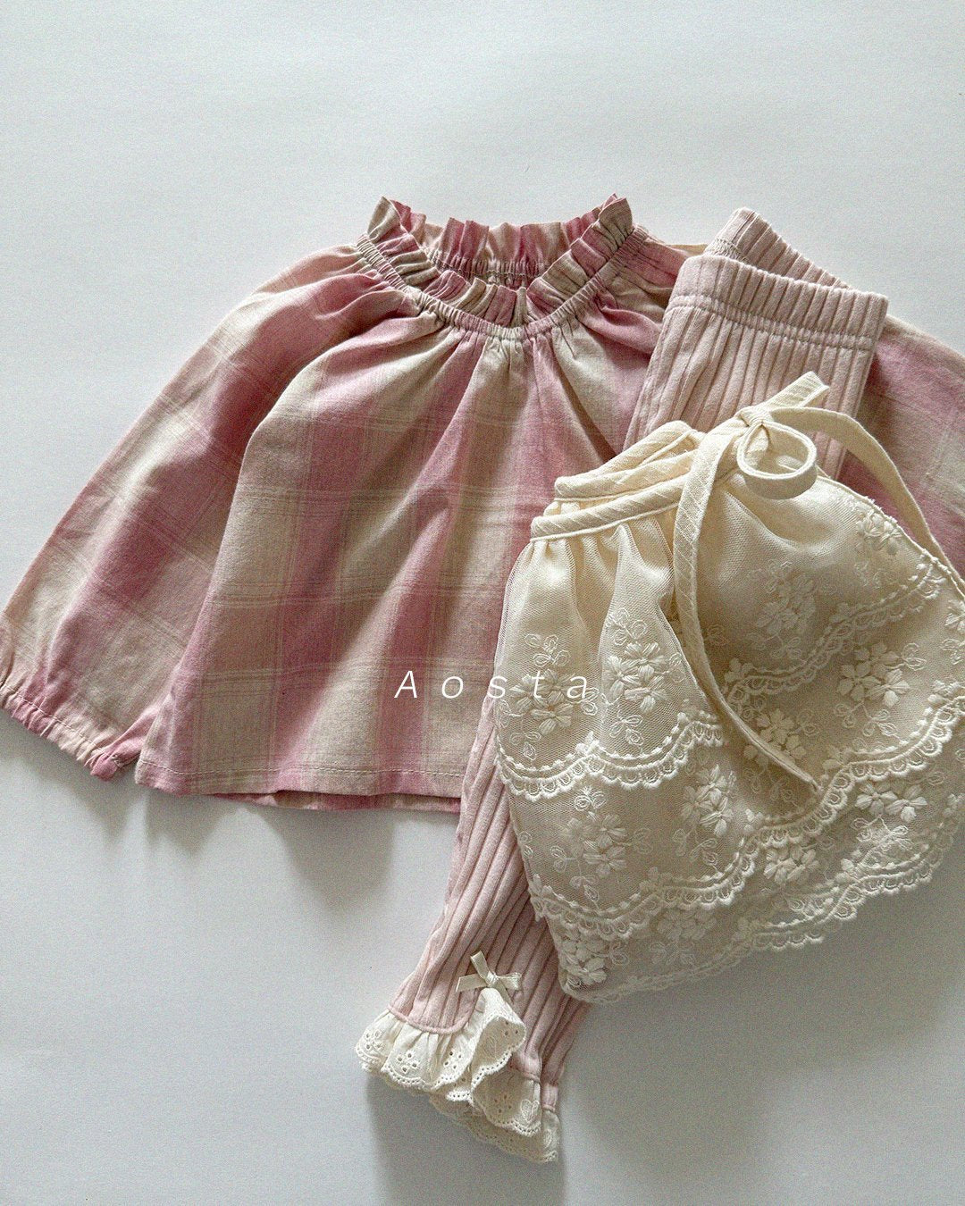 [PRE-ORDER] Le Check Blouse