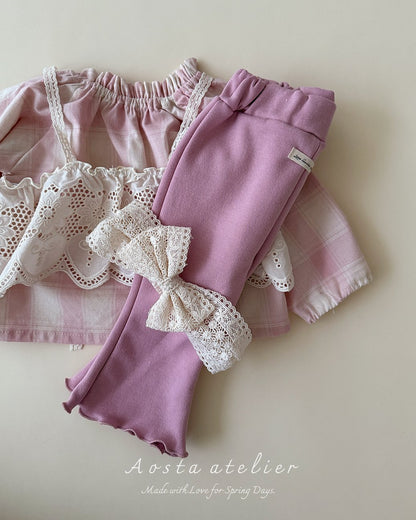 [PRE-ORDER] Le Check Blouse