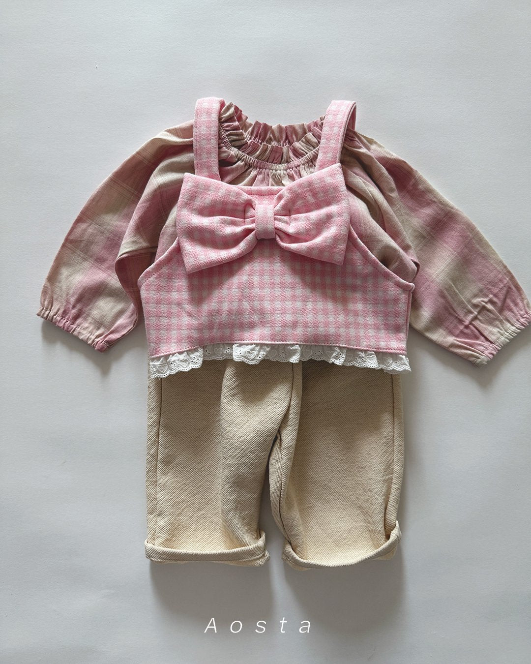 [PRE-ORDER] Le Check Blouse