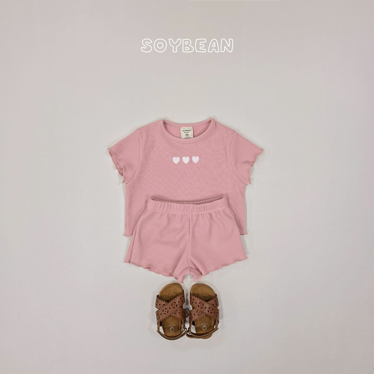 [PRE-ORDER] Heart Wave Top Bottom Set