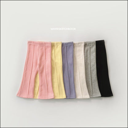 [PRE-ORDER] Pin-Tuck Boot-Cut Pants