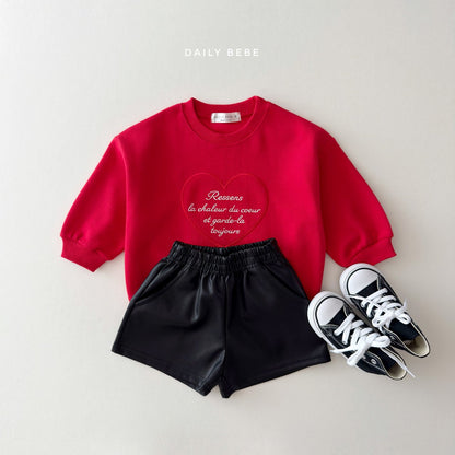 [PRE-ORDER] Heart Embroidery Sweatshirts