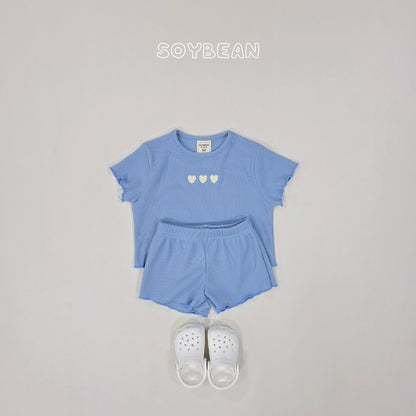 [PRE-ORDER] Heart Wave Top Bottom Set