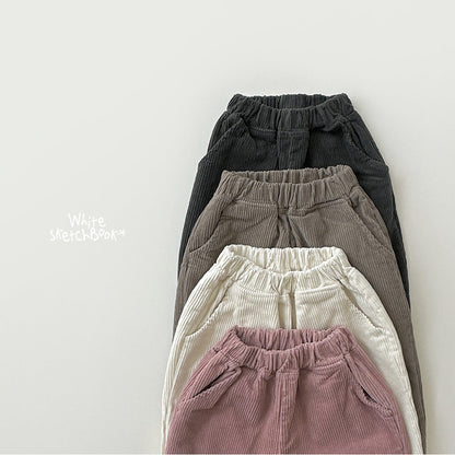 [PRE-ORDER] Corduroy Baggy Pants