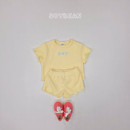 [PRE-ORDER] Heart Wave Top Bottom Set