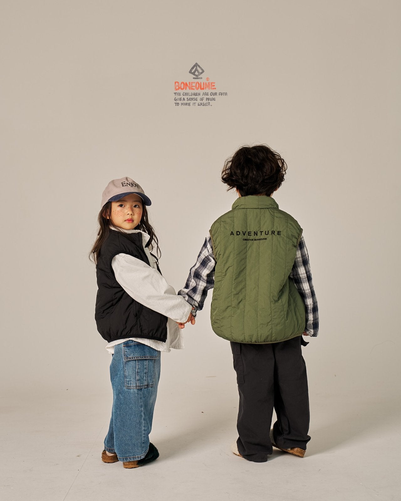Double Check Shirts [Dark Navy/XS(1-2yr)]