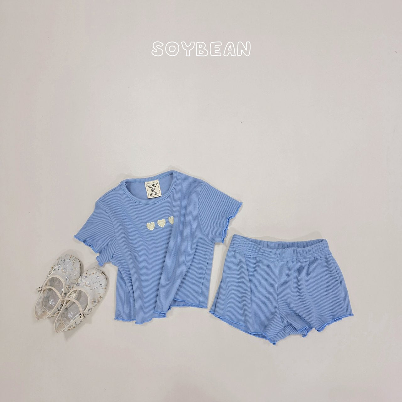 [PRE-ORDER] Heart Wave Top Bottom Set