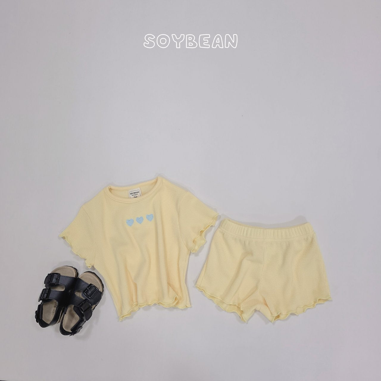 [PRE-ORDER] Heart Wave Top Bottom Set