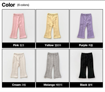 [PRE-ORDER] Pin-Tuck Boot-Cut Pants