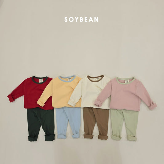 [PRE-ORDER] Soft Color Block Home Wear Set