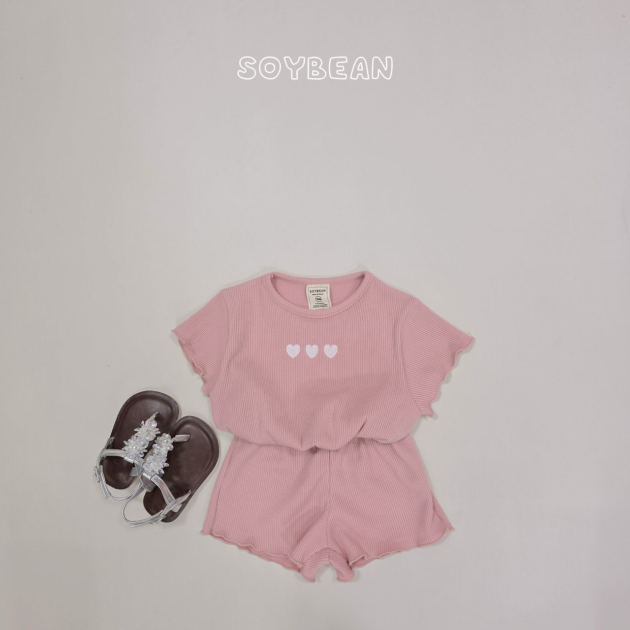 [PRE-ORDER] Heart Wave Top Bottom Set