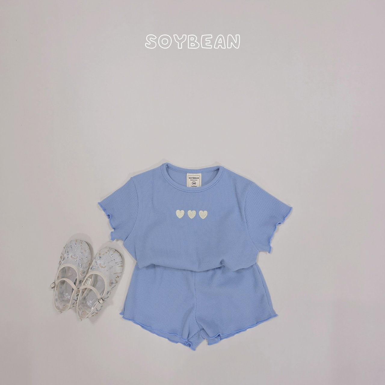 [PRE-ORDER] Heart Wave Top Bottom Set