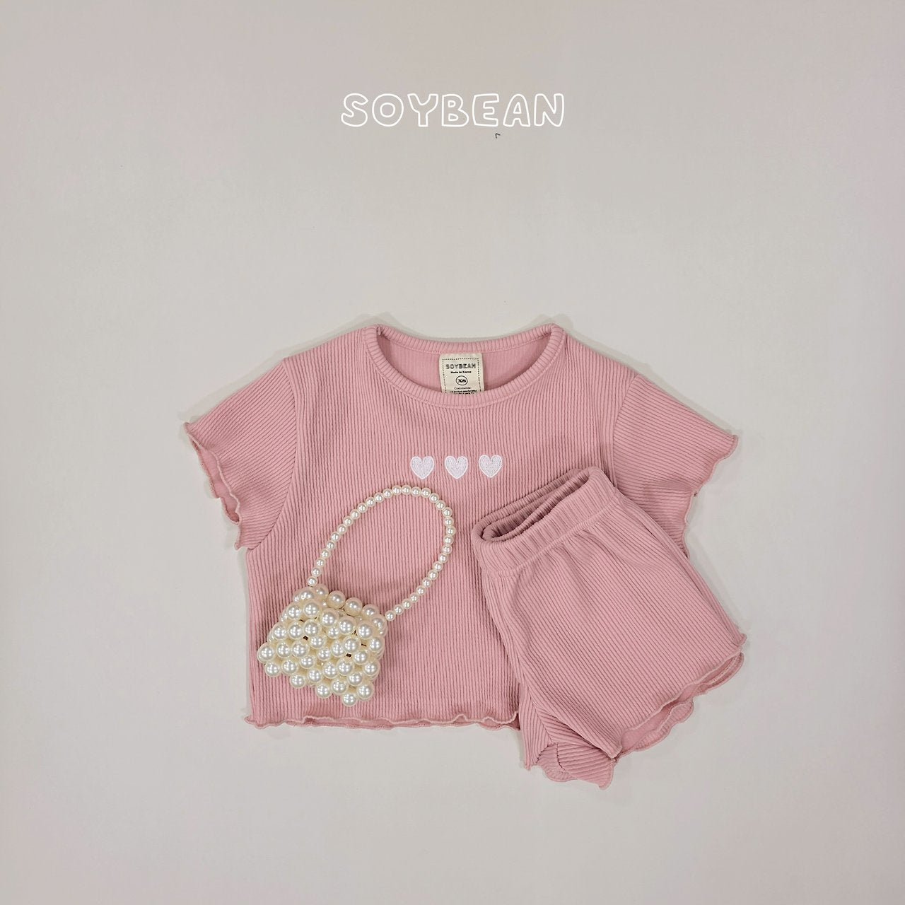 [PRE-ORDER] Heart Wave Top Bottom Set