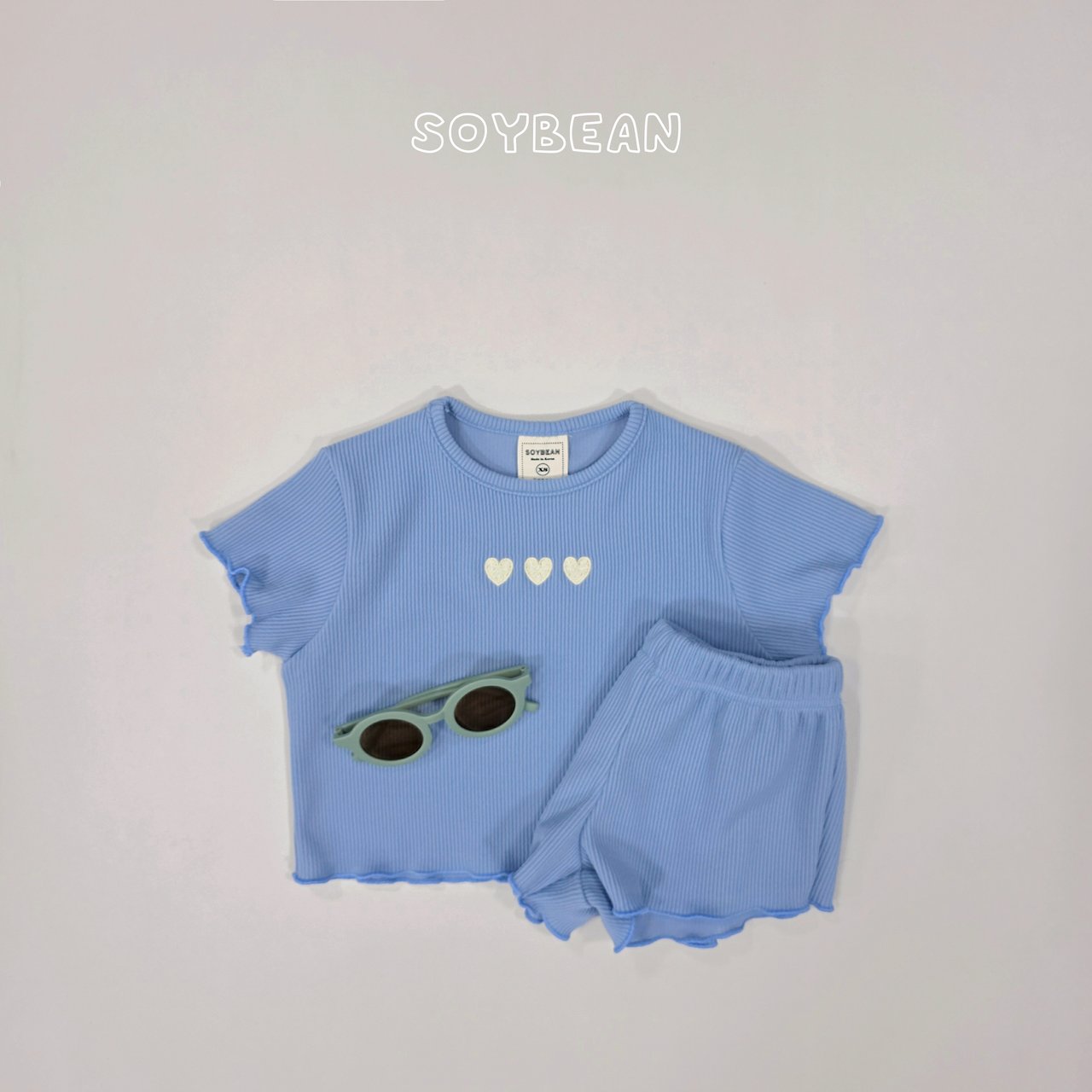[PRE-ORDER] Heart Wave Top Bottom Set