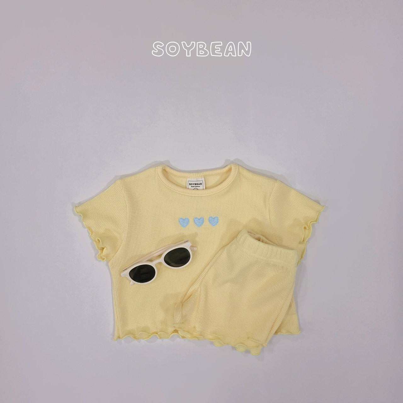 [PRE-ORDER] Heart Wave Top Bottom Set