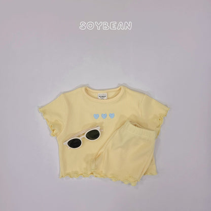 [PRE-ORDER] Heart Wave Top Bottom Set