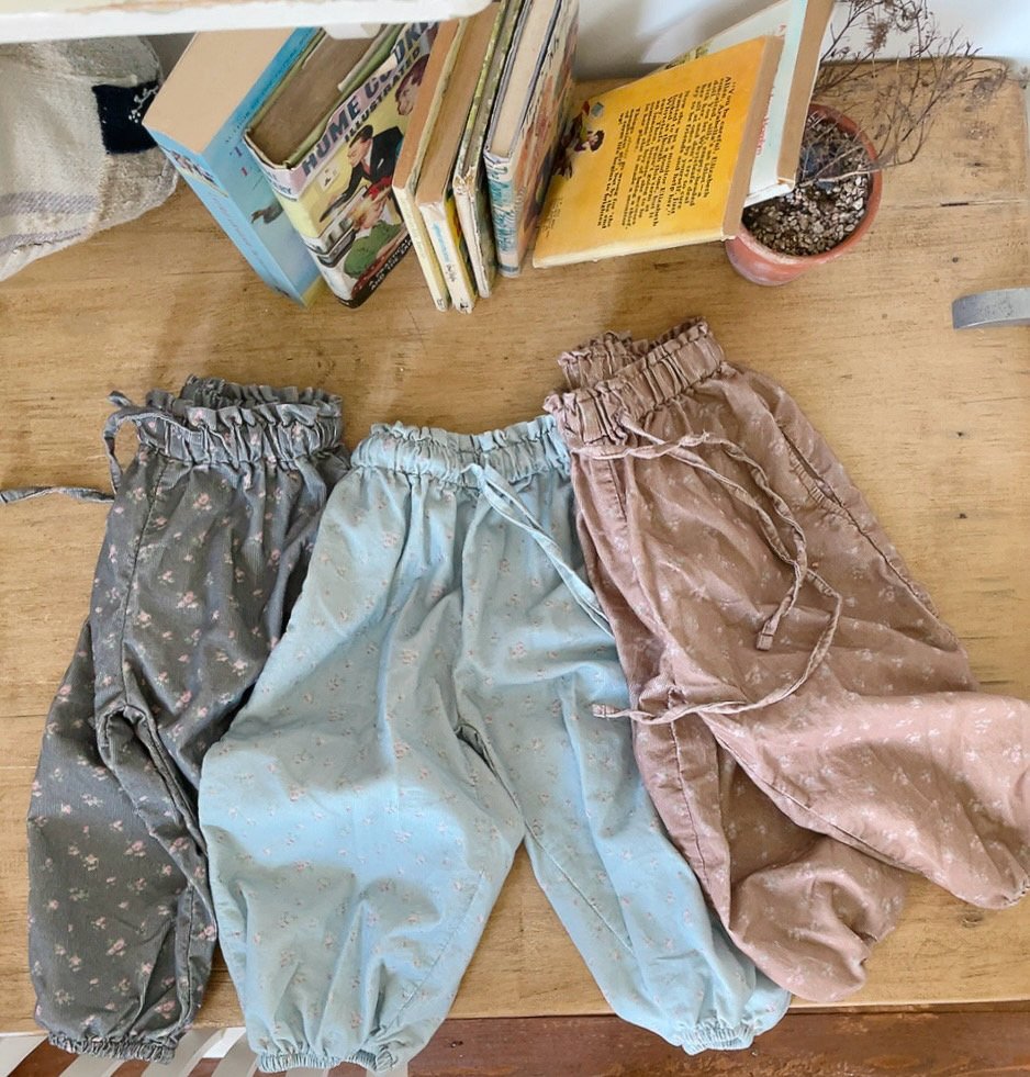 [PRE-ORDER] Flower Vintage Pants