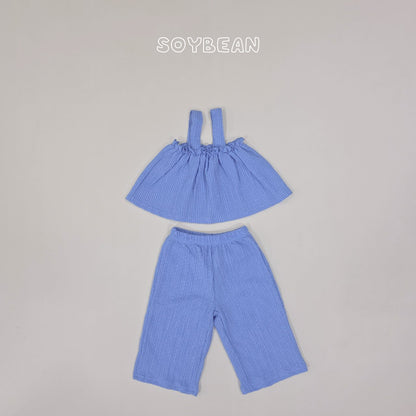 [PRE-ORDER] Frill Top Wide Bottom Set