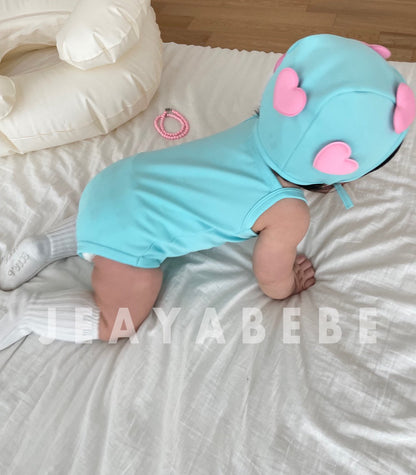 [PRE-ORDER] My Mimi Swim Suit + Bonnet Set