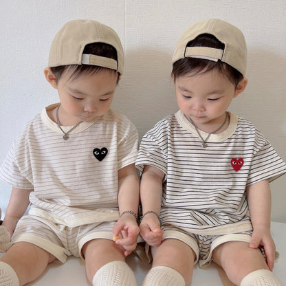[PRE-ORDER] Simple Heart Top Bottom Set