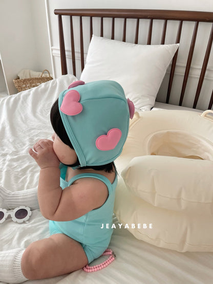 [PRE-ORDER] My Mimi Swim Suit + Bonnet Set