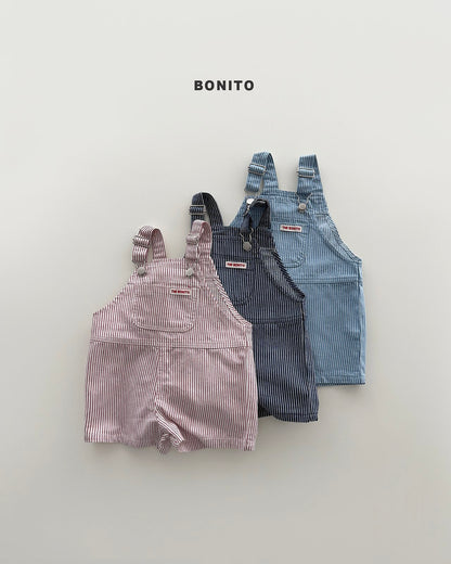 [PRE-ORDER] Vertical Stripe Overalls
