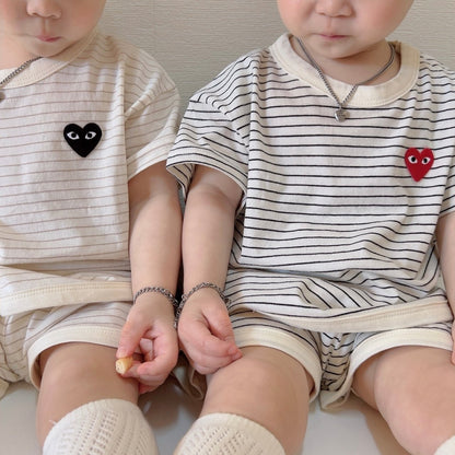 [PRE-ORDER] Simple Heart Top Bottom Set