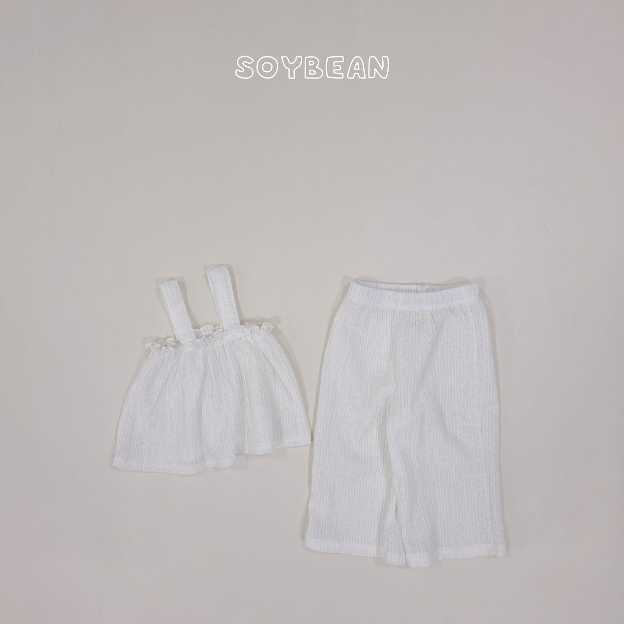 [PRE-ORDER] Frill Top Wide Bottom Set