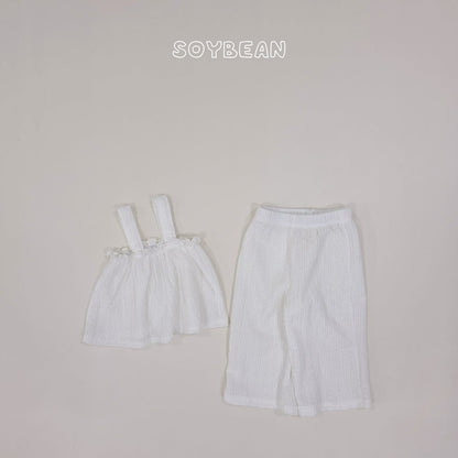 [PRE-ORDER] Frill Top Wide Bottom Set