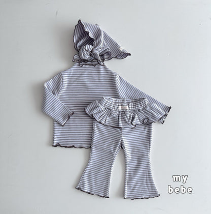 [PRE-ORDER] Stripe Half Turtleneck T-Shirts