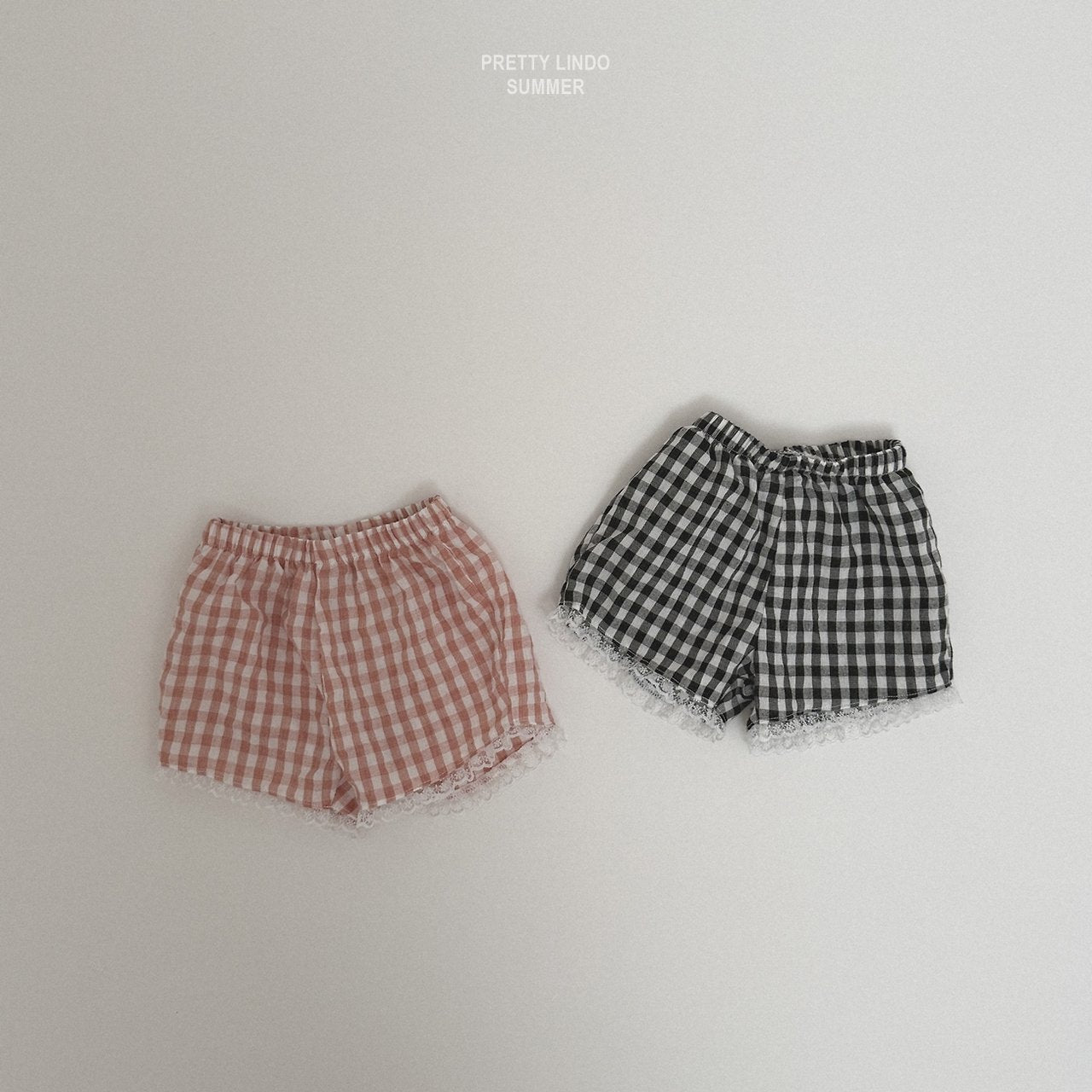 [PRE-ORDER] Check Frill Shorts
