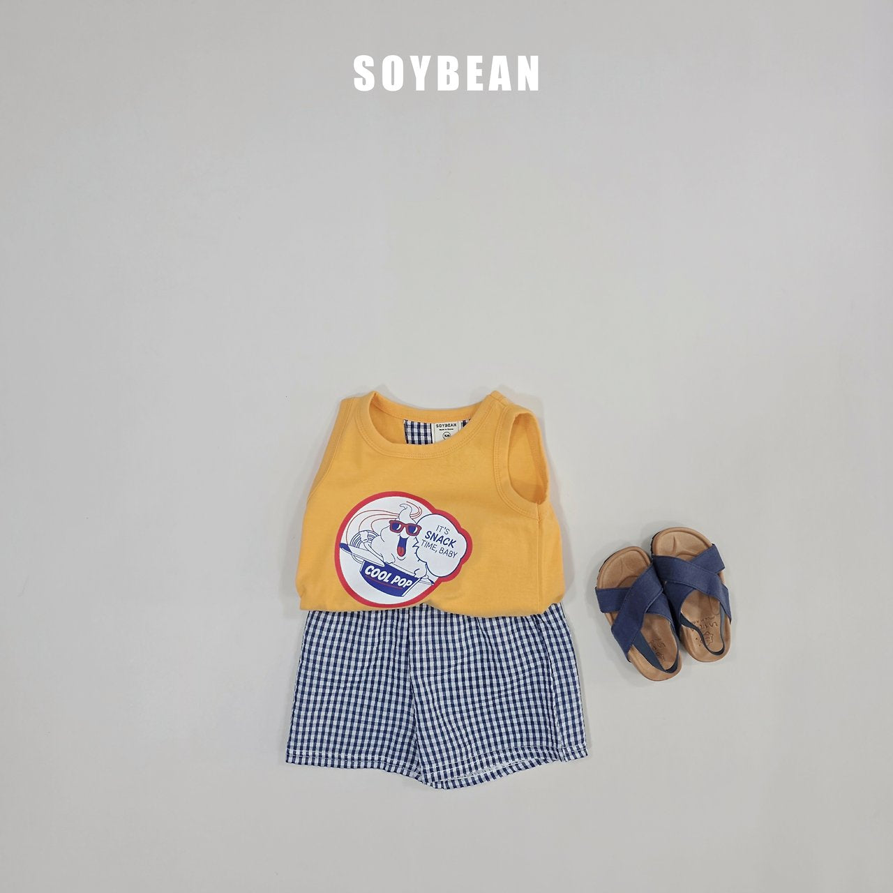 [PRE-ORDER] Cool Pop Check Top Bottom Set
