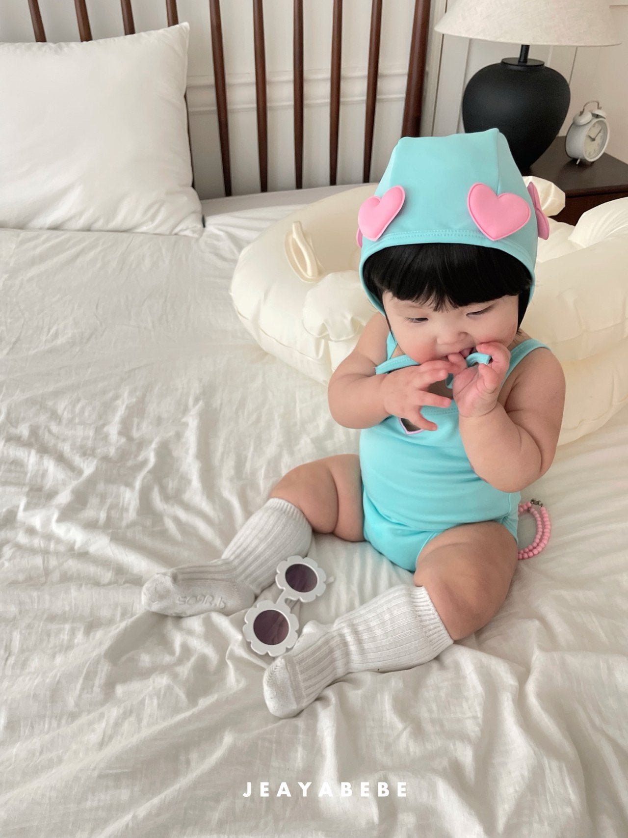 [PRE-ORDER] My Mimi Swim Suit + Bonnet Set